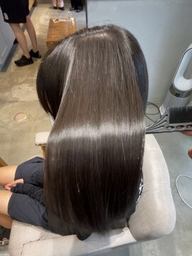 メゾン ノエラ(Maison Noella) 暗髪/ボブ/くびれレイヤー/グレージュ/髪質改善/縮毛矯正/南草津