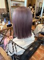 ラフィス ヘアーヴェイル 梅田店(La fith hair vail) ピンクラベンダー