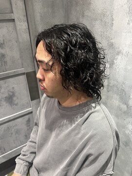 サイファー 心斎橋(CIPHER.) ミディアムパーマ2