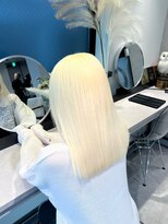 シンシェアサロン 原宿店(Qin shaire salon)&nbsp;抜きっぱなしブロンド ホワイトブロンド ケアブリーチ
