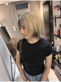 @sei___sandインナーカラー/ウルフカット/鹿児島中央駅