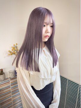 クペウ アエレ(cope'u aele) ラベンダーベージュ 梅田/中崎町/ブリーチ/ハイトーン
