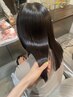 カラークセストパー(R)カット＋カラー＋縮毛矯正＋トリートメント