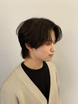 バチカ(BATICA) 中性ウルフセンターパート メンズヘア