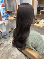 カノエ 山口小郡店(canoe)&nbsp;つや髪ロング×アッシュベージュ