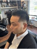ミドルフェードカットスタイル
