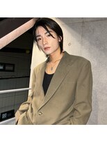 メンズ韓国ヘア