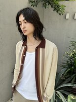 オアシス 表参道(OASIS) レイヤー顔まわりかきあげミディアムロング