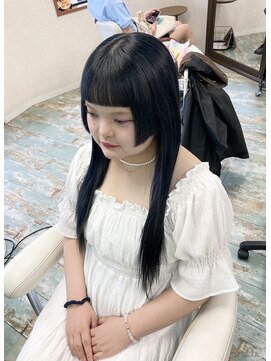 ファンヘアメイク(Fun hair make) ブルーブラック