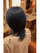 ルシア(LUCIA) ダブルカラー/ターコイズブルー