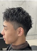 スパイキーショート/ジェットモヒカン/ショートバング/men's