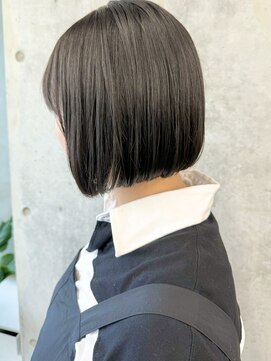 モリオ(morio) 大人ボブ前下がりナチュラルボブまるみストレート20代30代40代