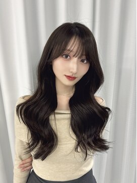 ハピネス 梅田茶屋町店(HAPPINESS) 韓国ヘア/レイヤー/顔まわりカット/ブリーチなし/グレージュ