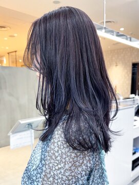 アイティーバイアルバム 松戸店(IT by ALBUM) 顔周りレイヤーロング美髪韓国ヘア_ba538661