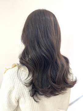 ヒビカ(HIBIKA) 韓国ウエーブスタイル_ショコラブラウン