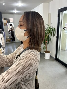 キング 高槻(K!ng) 縮毛矯正髪質改善ハイライトレイヤーカット枚方美容室エクステ