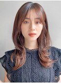 こなれヘア艶感美髪レイヤーカットうるツヤナチュラルカール