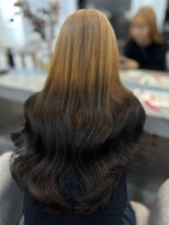 ラビス 浦和(Lovis) ハイライトカラー/アプリコットオレンジ/くびれヘア