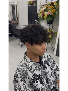 ステージ(STAGE) シャドウパーマ　スパイラルパーマ　波巻きスパイラル