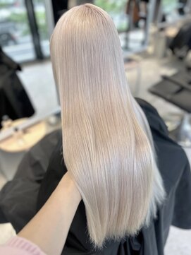 ペレ 梅田(PELE) くびれヘア/アプリコットオレンジ/夏のヘアアレンジ/梅田