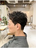 スパイキーパーマ