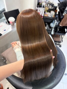 ユーフォリア 池袋東口駅前店(Euphoria) 【Euphoria MITSUKI】柔らかい明るめココアベージュカラー