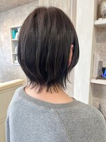 キャアリー(Caary)&nbsp;福山美容室Caary引き締めボブくびれミディアム20代30代40代