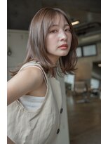 エインアンリー 明治神宮前(AIN.ANLY.)&nbsp;ミディアムパーマ、ゆるめパーマ、毛先パーマ、ニュアンスパーマ