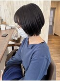 京都駅ショートスタイル京都駅丸みショートボブレイヤーカット