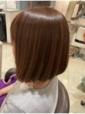 ボブ+インナーブリーチ　3月