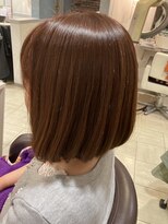 オッジ ヘアー 深谷店(Oggi Hair)&nbsp;ボブ+インナーブリーチ　3月