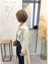 ティルヘアー(TiLL HAIR)&nbsp;春ショート　透明感