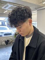 アンドメゾンオム(&Maison. homme) /スペインカール/スパイラルパーマ/ツイストスパイラル