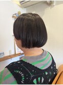 こっそり刈り上げマッシュボブ