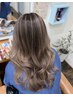 【ハイライト】 ハイライト+カラー+カット¥22330