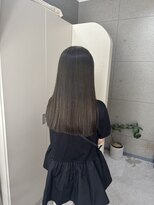 ウニュ(unu.)&nbsp;オリーブグレージュ/ブリーチなし/髪質再生トリートメント