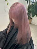 ユニークバイケンジ 町田(unique KENJE)&nbsp;ブリーチ2～3回でできる、ペールピンク