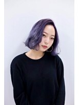 クリーン ヘアデザイン(CLLN hair Design)&nbsp;【CLLN】ダーク×ホワイトラベンダーグラデーション