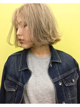 トロニー(TLONY) ハイトーン ボブ tlony hori 渋谷