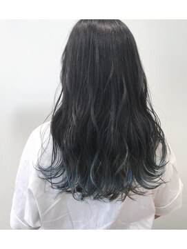 アッシュ 日吉店(Ash) アイスブルーのグラデーション