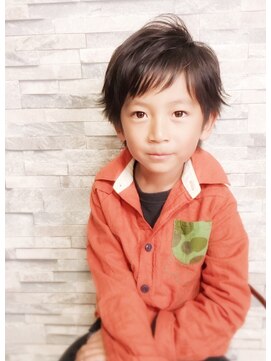 アムールマヤ キッズカット外ハネ♪♪男の子七五三♪♪