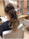 ロングポニーテールスタイル ［延山瞳styling］