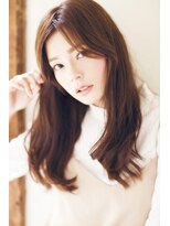 エリア(area) 【area本店 西大島】センターパート くせ毛風 カール セミディ☆