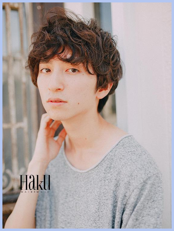ヘア メイク ハク 横浜(hair make Haku)&nbsp;くせ毛風メンズマッシュモードスタイル
