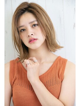 オレンジクラッカー(Orange Cracker) ★簡単スタイリング、切りっぱなしストレートボブ★