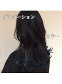 ブルーグラデーション