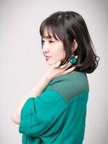 ヘアーアンドメイク エイダ(hair&make eida) 髪質改善ふんわりAラインボブ 20代30代