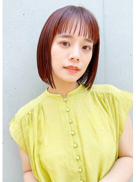 ミィ 浦和(mee) 【mee.Urawa】ブチ ブリーチなしカワイイボブ 浦和駅5分