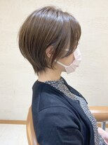 モリオ フロム ロンドン サッポロファクトリー店(morio FROM LONDON)&nbsp;【morio】札幌ショート　大人かわいい耳掛けくびれショート