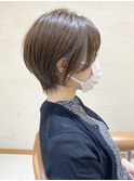 【morio】札幌ショート 大人かわいい耳掛けくびれショート